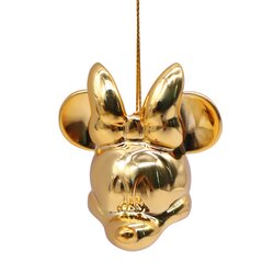 Disney 3D ornament Minnie gold head