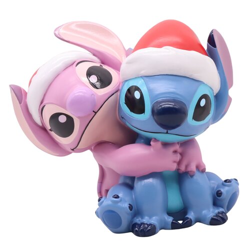 Disney 3D seasonal statue Stitch & Angel