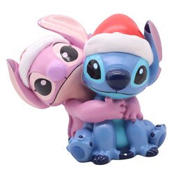 Disney 3D seasonal statue Stitch & Angel