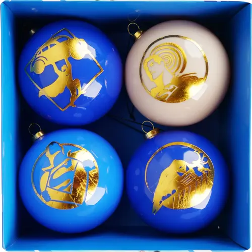 Disney Bauble Set 4Pcs Superman