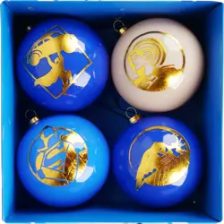 Disney Bauble Set 4Pcs Superman