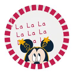 DISNEY Bord porselein mickey hoofdband