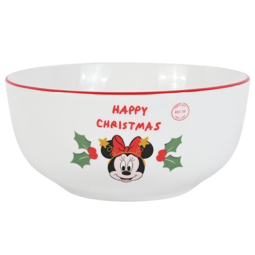 Disney Bowl Minnie Happy Christmas
