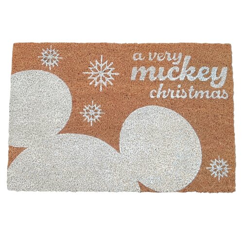 Disney Doormat Mickey icon christmas