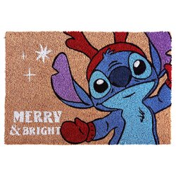 Disney Doormat Stitch Merry & Bright