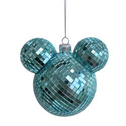 Disney Ear bauble disco blue