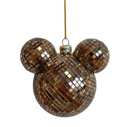 Disney Ear bauble disco copper