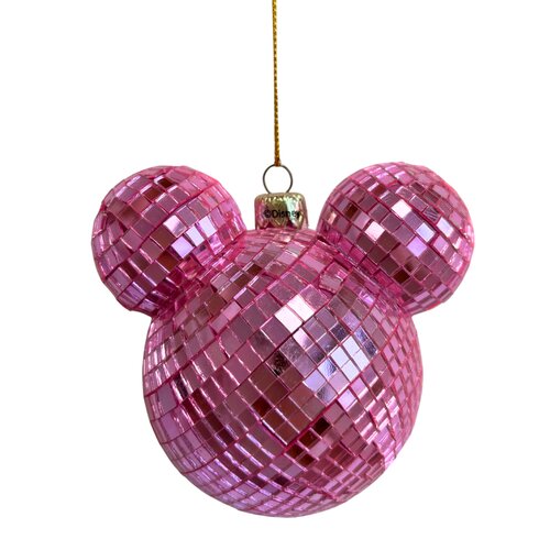 Disney Ear bauble disco pink
