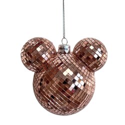 Disney Ear bauble disco rosé gold