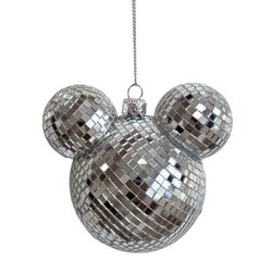 Disney Ear bauble disco silver