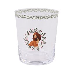 Disney Glass medium christmas Lady