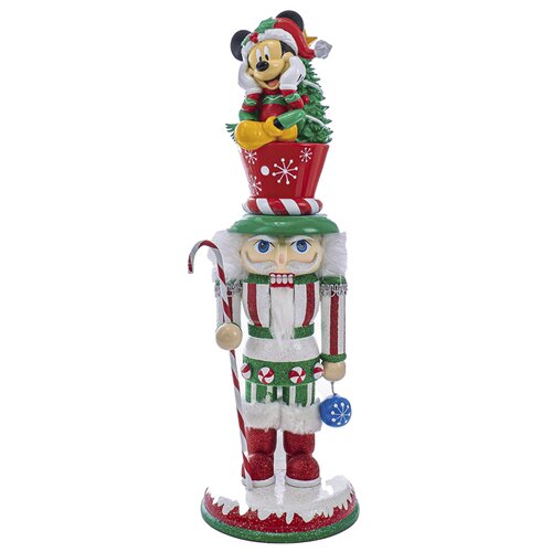 Disney 14"Holly Wood Mickey Nutcracker