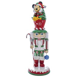 Disney 14"Holly Wood Mickey Nutcracker