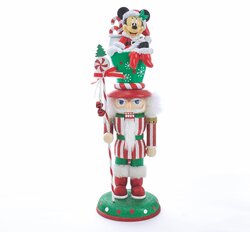 Disney 14"Holly Wood Minnie Nutcracker