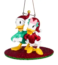 Disney Kerstbal Donald & Daisy