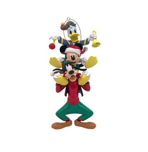 Disney Kerstbal Mickey, Donald & Goofy