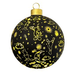 Disney Lighted bauble Mickey galaxy small