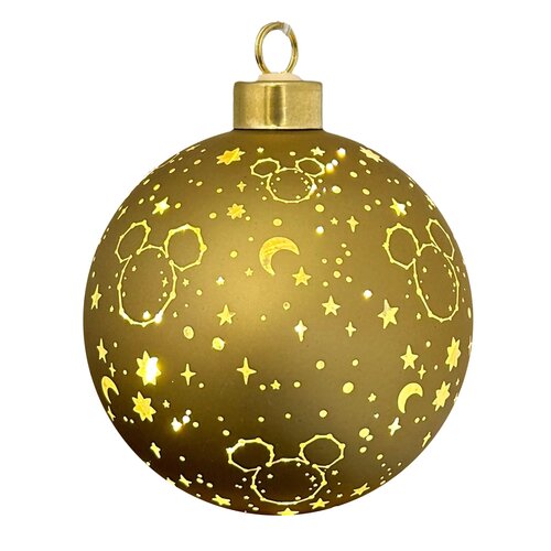 Disney Lighted bauble Mickey stars small