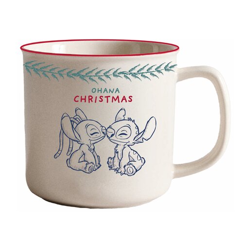 DISNEY Mok porselein stitch&engel