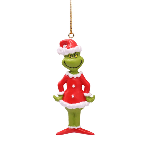 Disney Orn resin 3d grinch kerstmanpak 10cm