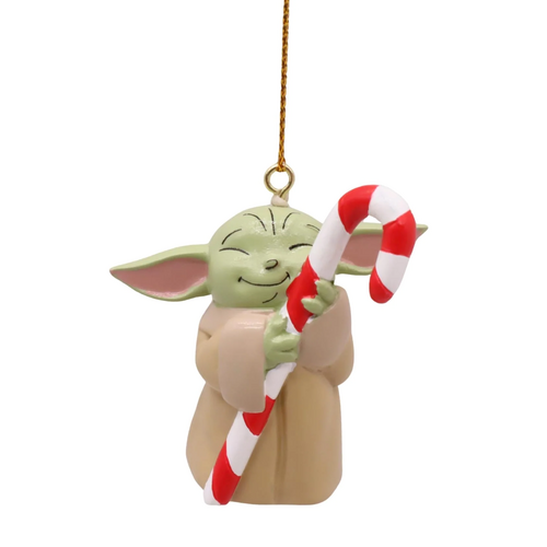 Disney Orn.resin 3d grogu zuurstok10cm