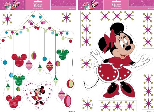 Disney Window Sticker Minnie 2Ass.