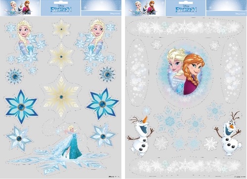 Disney Window Sticker Frozen 2Ass.