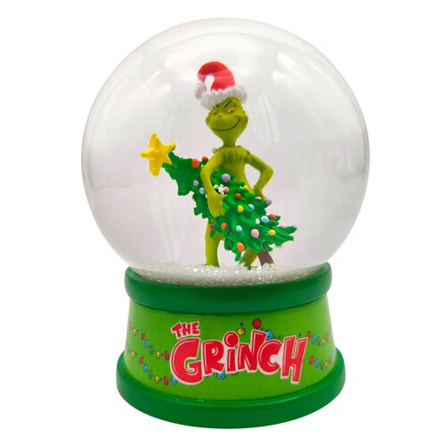 Disney Snowglobe small the Grinch christmas tree