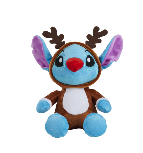 Disney - Stitch Reindeer red nose (25cm)