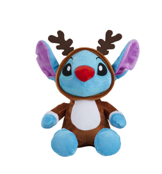 Disney - Stitch Reindeer red nose (25cm)