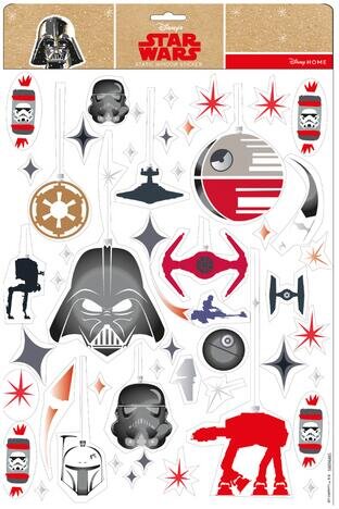 Disney Window Sticker Star Wars 2 Assorted