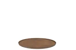 DK coaster kaya bronze tray metal 26x2cm