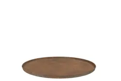 DK coaster kaya bronze tray metal 37x2cm