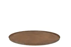 DK coaster kaya bronze tray metal 46x2cm
