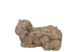 DK Concrete Golden Bull 17X10X10Cm