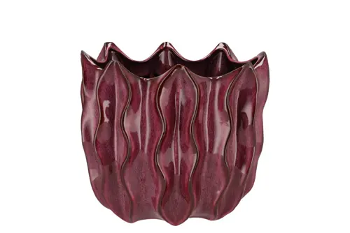 DK Juna Purple Pot Structure 29X20X21Cm