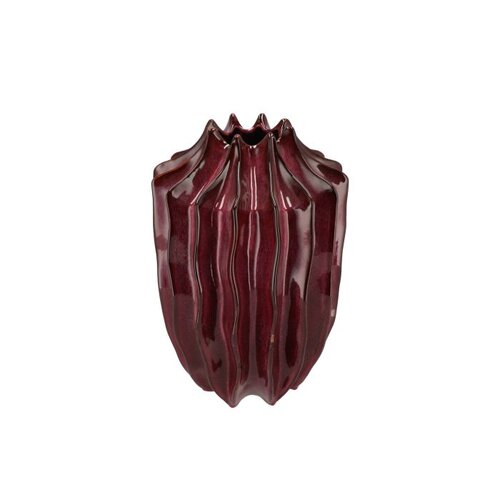 DK Juna Purple Vase Long Structure 25X25X37Cm