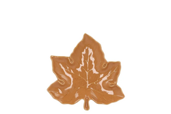 DK Leaf Maple Plate Brown 11X11X3Cm Nm