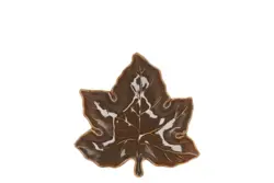 DK Leaf Maple Plate Olive 11X11X3Cm Nm