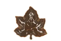 DK Leaf Maple Plate Olive 18X18X4Cm Nm