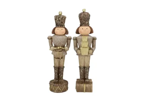 DK Lesly Gold X-Mas Nutcracker 8X7X26Cm