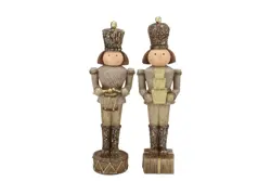 DK Lesly Gold X-Mas Nutcracker 8X7X26Cm