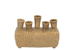DK Maysa Green Vase Rectangle 20X9X16Cm