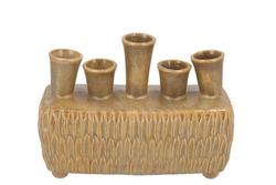 DK Maysa Green Vase Rectangle 26X11X19Cm