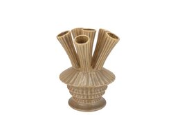 DK Maysa Green Vase Tubes 13X13X19Cm