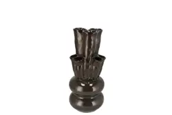 DK Merlin Green Vase Tubes 12X23Cm