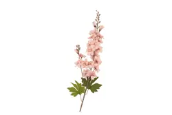 DK Silk Old Delphinium Coral Pink Single Stem 86Cm