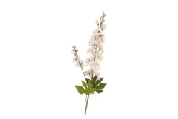 DK Silk Old Delphinium Cream Single Stem 86Cm