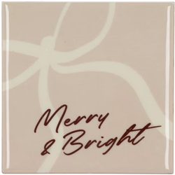 DK Tile Happy Merry & Bright Sand 10X10X1Cm