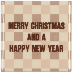 DK Tile Merry Christmas And A Sand 10X10X1Cm